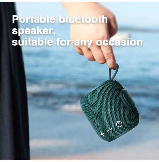 Portable Bluetooth Speaker,SANAG Mini Bluetooth 5.0 Dual Pairing Wireless Speaker, 360 HD Surround Sound &amp; Rich Stereo Bass,24H Playtime, IPX67 Waterproof for Travel, Outdoors, Home and Party